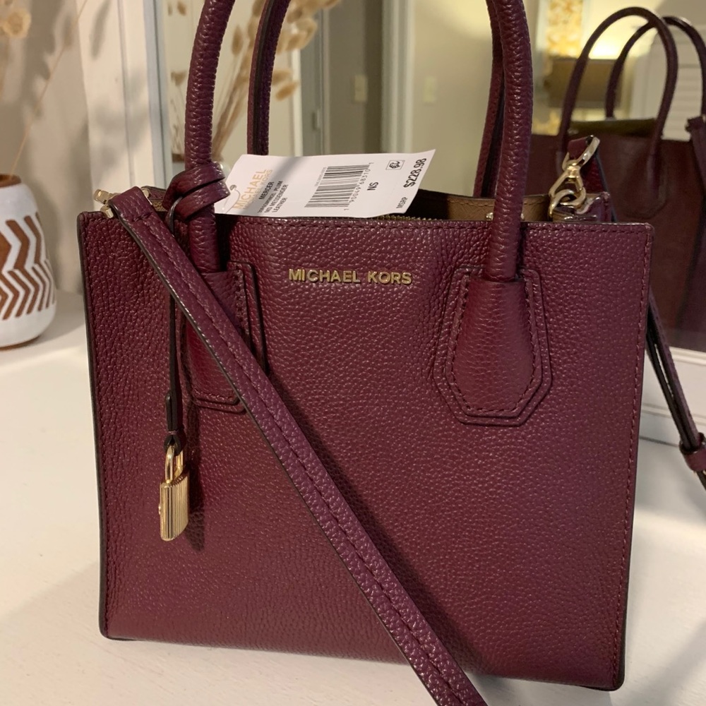 Michael Kors Plum Leather bag LIMITED EDITION